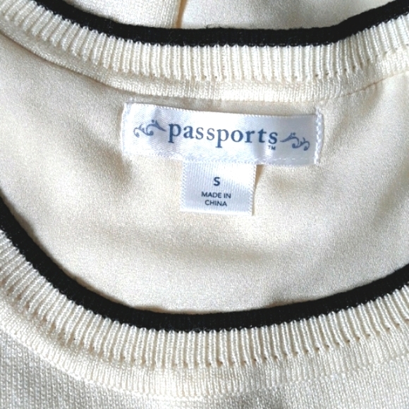 Passport Cream Sweater - Picture 10 of 12